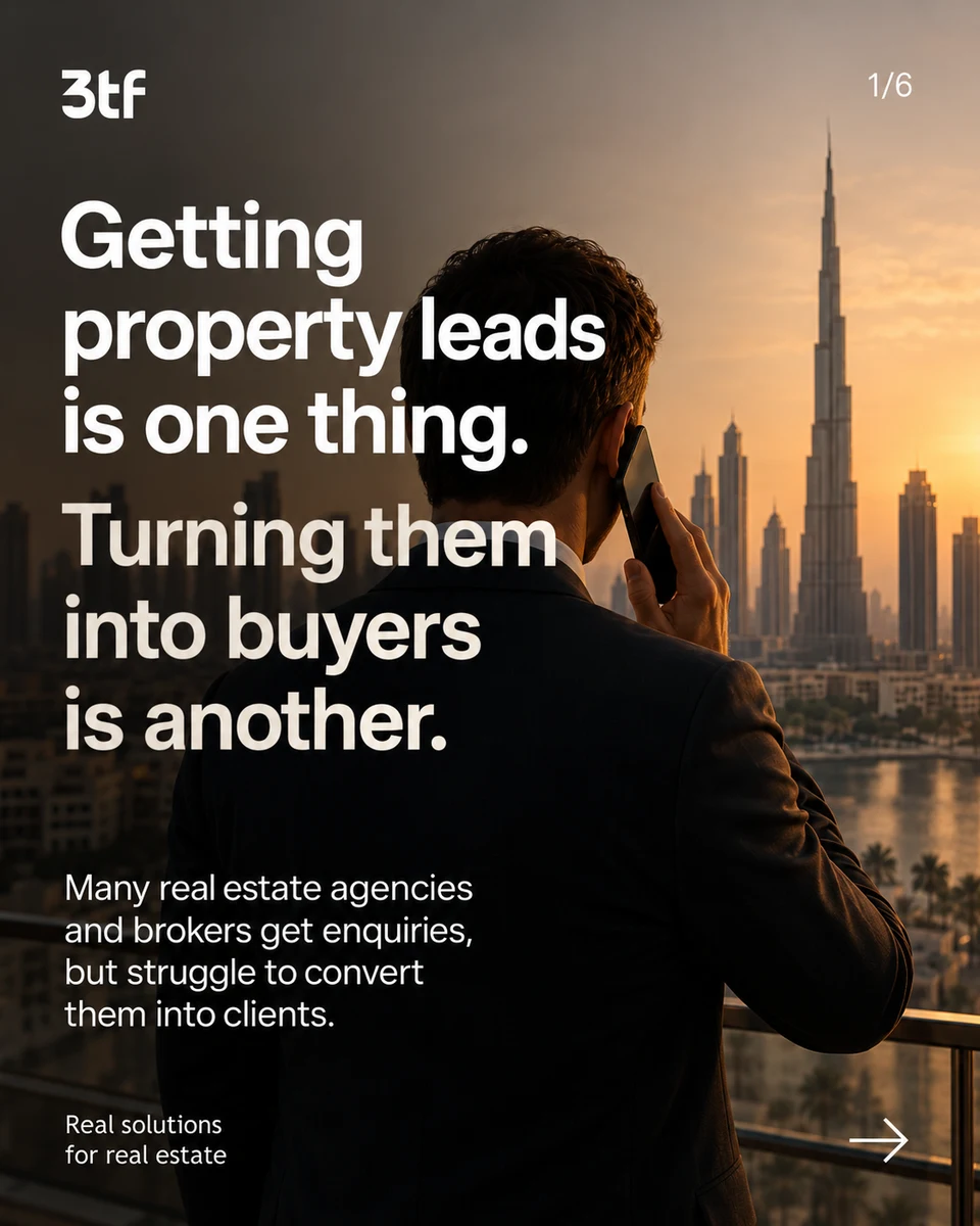 Broker + Property campaign: getting property leads and turning them into buyers.