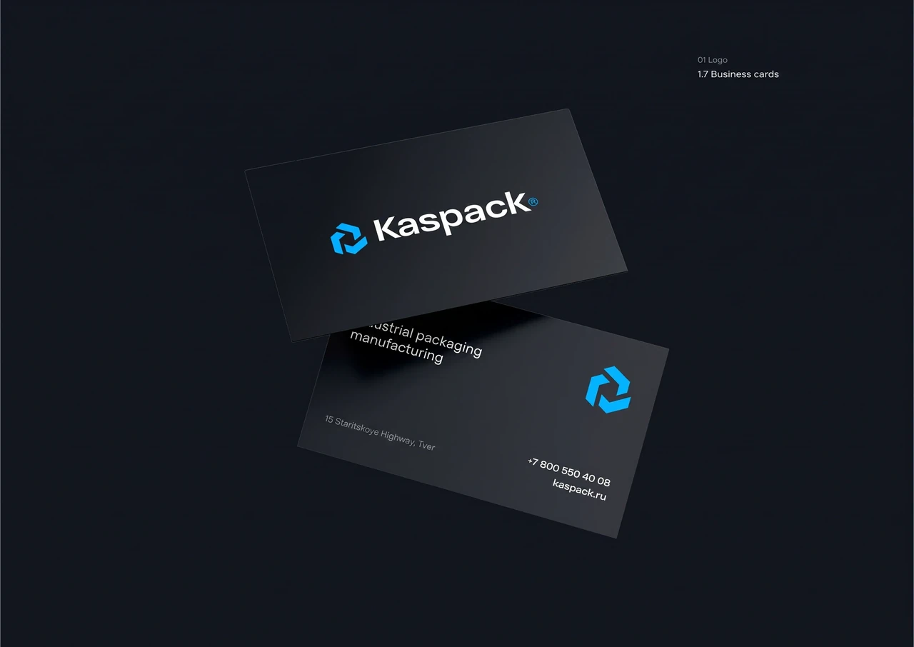 Kaspack: Business card applications.