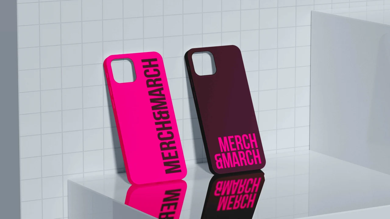 Merch and March: Mobile accessories.