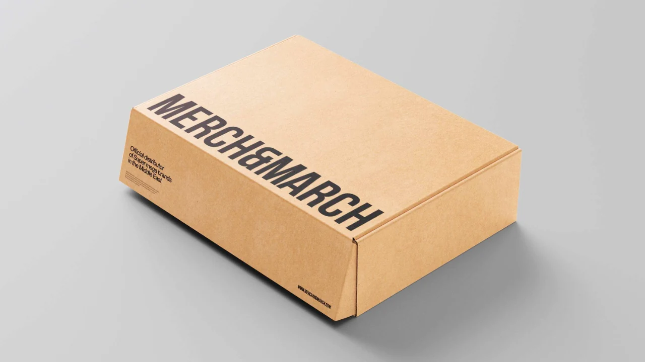 Merch and March: A shipping-box application.