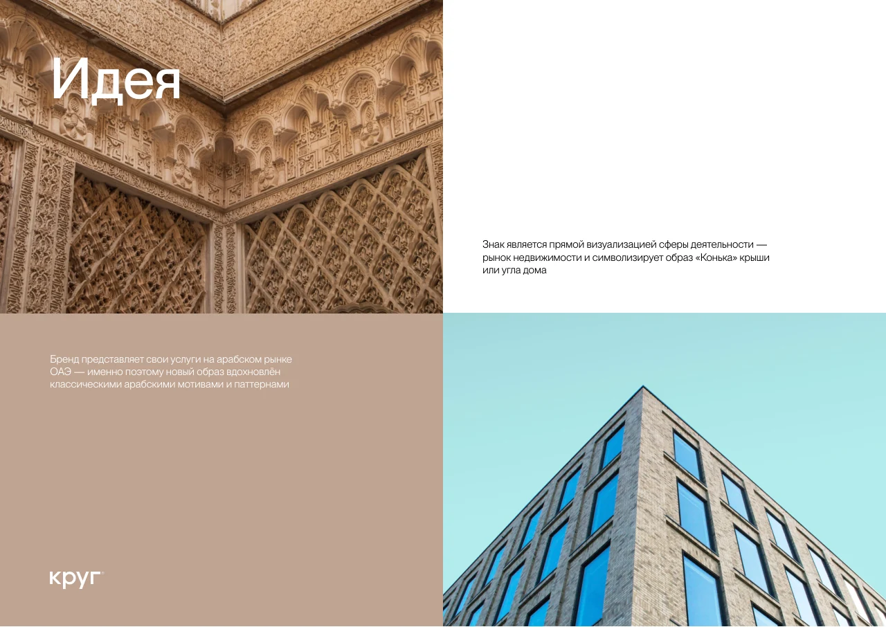 OW Realty: Architectural references behind the symbol.