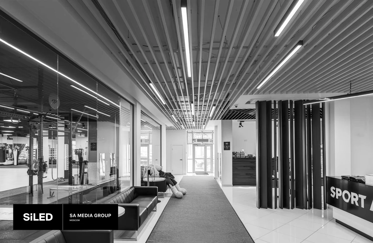 SiLED: A restrained black-and-white identity that lets architectural lighting take centre stage.