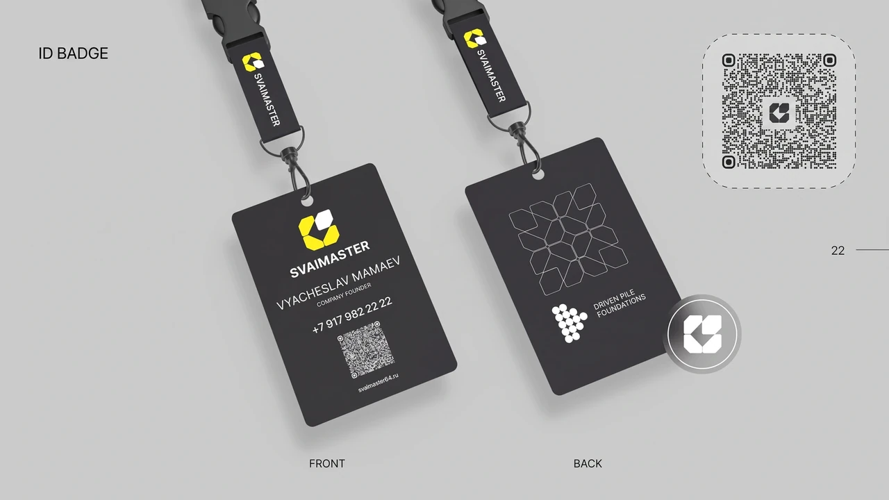 Svaimaster: Staff identification materials.